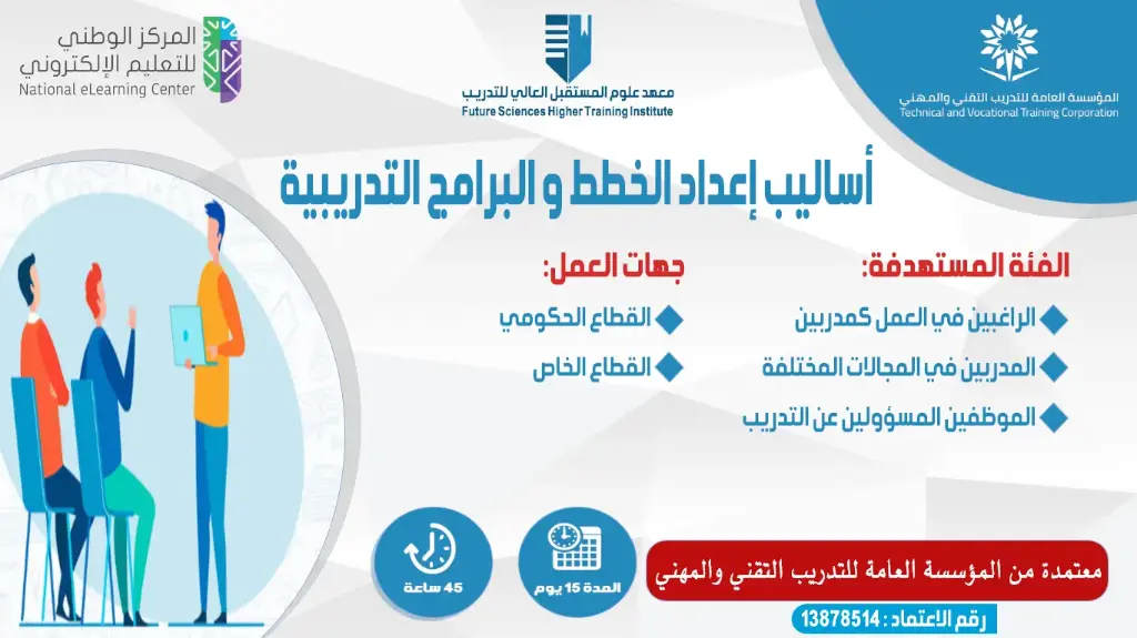 أساليب اعداد الخطط والبرامج التدريبية